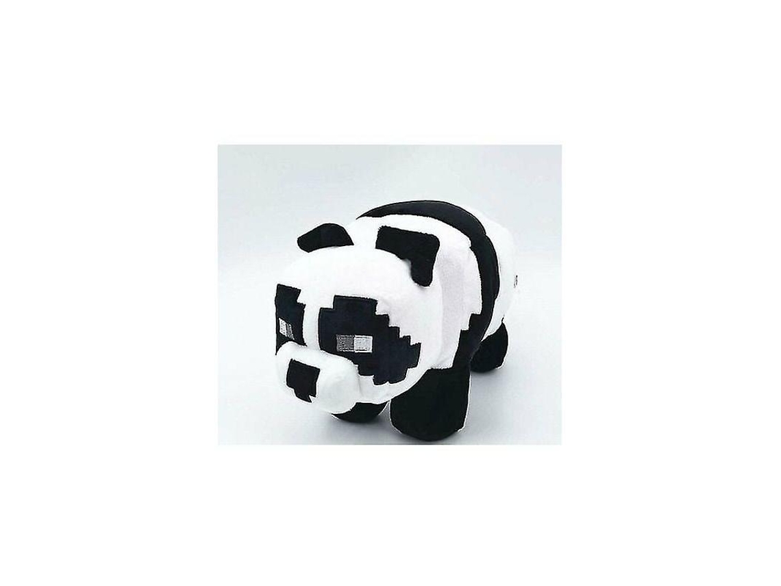 Omni peluche de Panda Negro/blanco de Minecraft 25cm