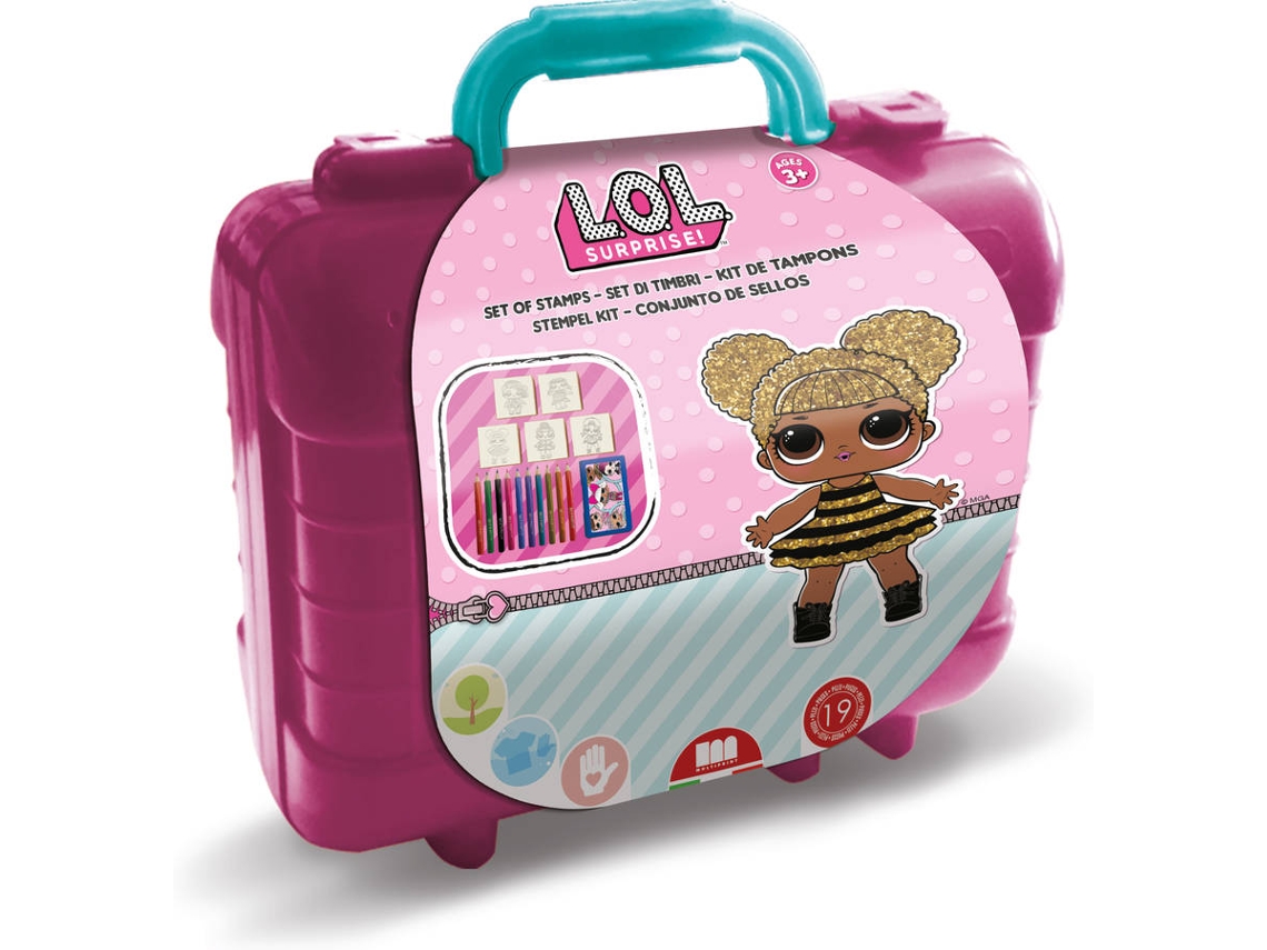 Kits de carimbos MULTIPRINT Travel Set L.O.L. Surprise!