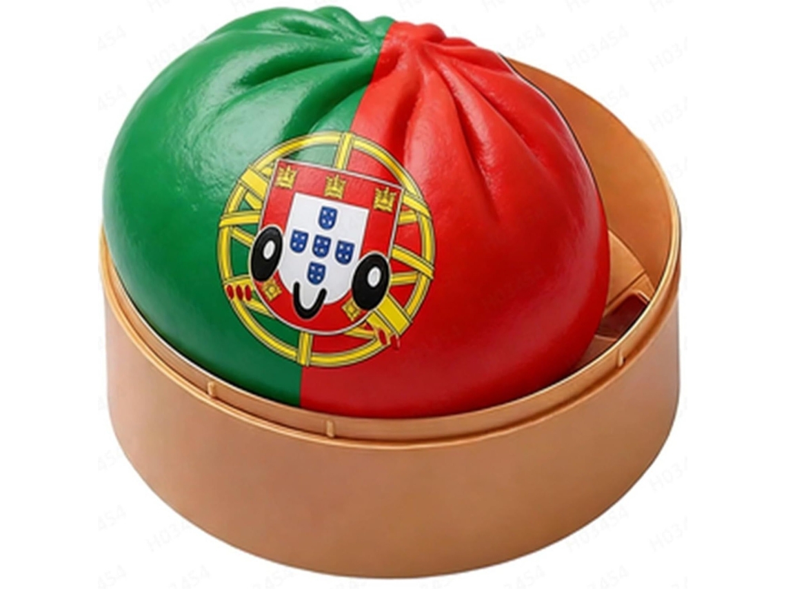 Almofada Bandeira Portugal, peluche, anti stress, decorativa, colecionável, STELASPLEN