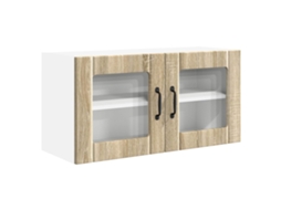 Armário de cozinha com porta Carvalho Sonoma 80x31x40 cm MAISON EXCLUSIVE