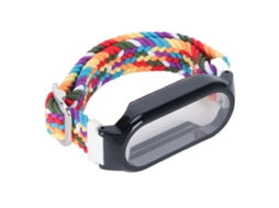 Capa Protetora de Tela com Pulseira de Relógio 3 em 1 para Mi Band 7 com S/MARCA