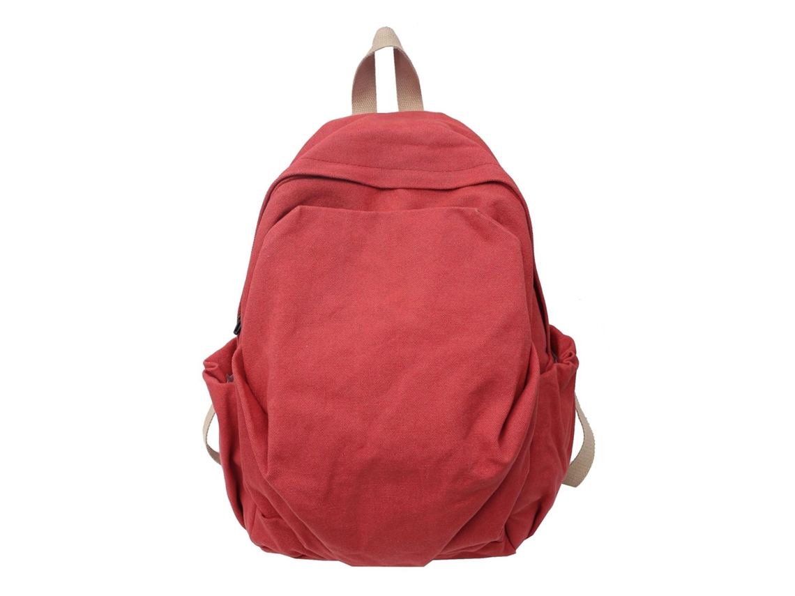 Mochila De Estudante Escolar Mochila De Faculdade Bolsa De Viagem Moda Cor Sólida Simples Olysi Shop