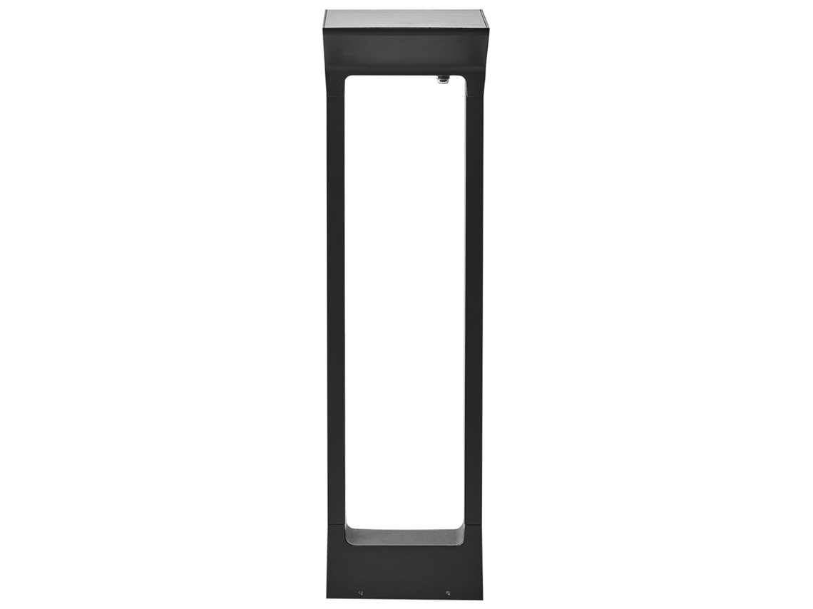 Candeeiro LED de jardim Bollard preto 60 cm MALDEN
