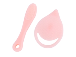 Pincel De Limpeza Facial De Silicone Para Poros E Massagem