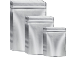 Pacote Com 50 Sacos De Mylar Para Armazenamento De Alimentos Com Fecho Reutilizável Para Nozes E Grãos, Presentes De Boa Qualidade
