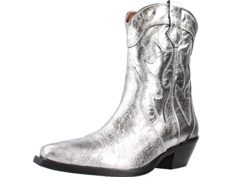 Sapatos de Mulher CURIOSITÈ Pele Prateado (40)
