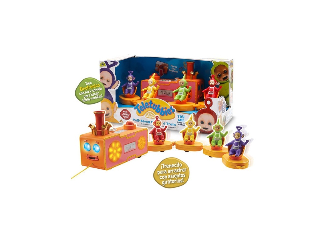 Teletubbies Tren Pull Along Con Luz Y Sonidos