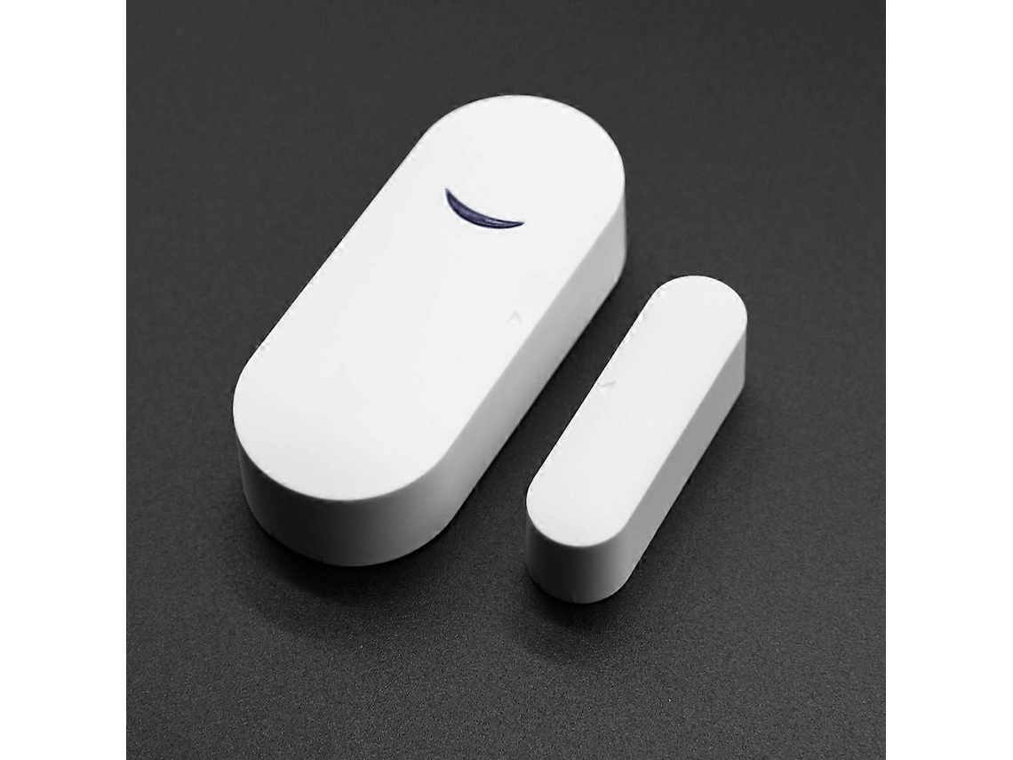 Sensor De Porta Inteligente Wi-fi Com Detector De Porta Aberta/fechada, Notificações Por Aplicativo Wi-fi E Alarme De Segurança Compatível Com Al