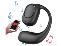 Fone Bluetooth Hy T26 X15 Pro JIAPEI, redução ruído, à prova d'água, preto