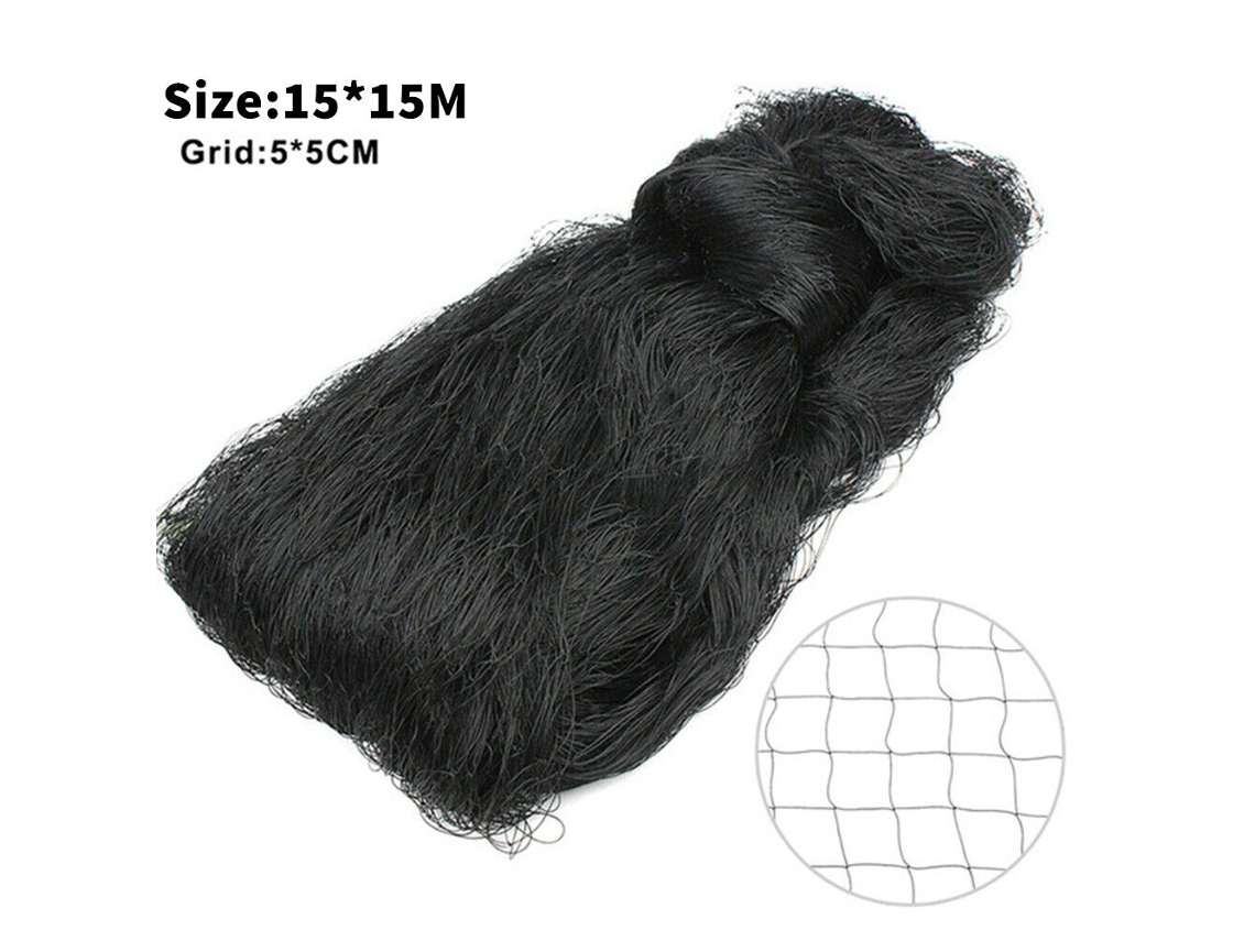 Rede de Nylon Durável para Controle de Aves Malha 5 * 5Cm 15 * 15M
