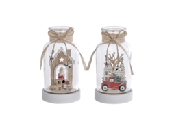 Decorações DKD HOME DECOR (Cristal - Multicor)