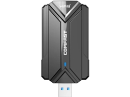 Adaptador USB MDUG Comfast CF 983BE Placa de Rede Wi-Fi 7 Sem Fios 2.4G 5.8G 6GHz 802.11BE 6500Mbps