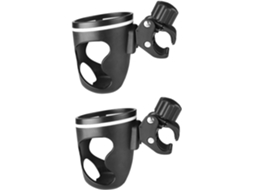 Conjunto de 2 Porta copos para Carrinho de Bebê, Porta garrafas para Carrinhos de Compras CHABERLU