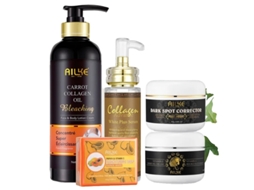 Creme Clareador Para A Pele, Uso Facial E Corporal, Nicotinamida Glutationa,conjunto 5 Em 1 Oem