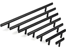 Conjunto De 6 Puxadores Para Armário Cozinha, Em Aço Inoxidável, Com Formato De Barra Em T, Ideais Para Gavetas, Guarda