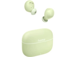 Auriculares Bluetooth True Wireless Stereo HAMA Freedom Buddy II (Outlet Caixa Aberta - In Ear - Microfone - Verde)