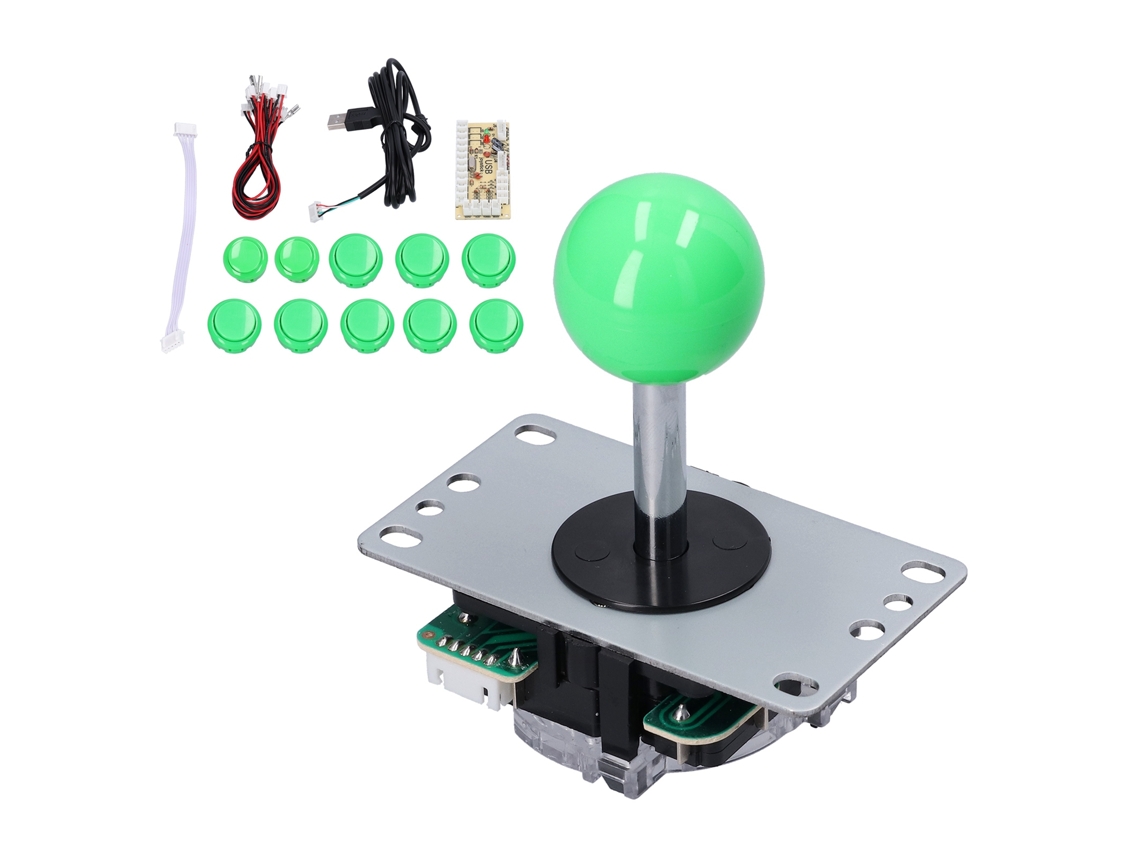 Aetheria kit de Joystick de Arcade Diy com Codificador Zero Delay Botões para Mame Pc Windows Qm070901