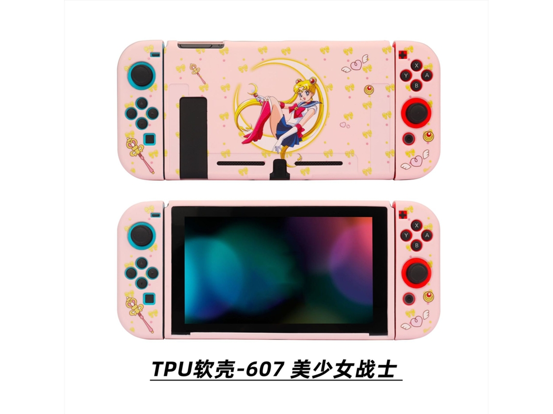 Capa Protetora para Switch, Capa Fina de Tpu Compatível com Console Nintendo Switch e Joy con BRILVIBERA
