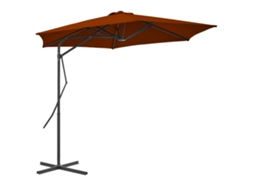 Garden Parasol, Garden Parasols Vidaxl Marrom Tecido (n/a)