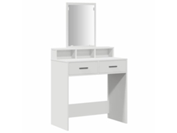 Mesa de Vestir Branco 79x41x140 cm Madeira Processada MAISON EXCLUSIVE