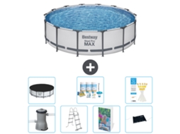 Bestway Piscina Bestway Steel Pro Max Redonda - 427x122 Cm - 8-peças S632