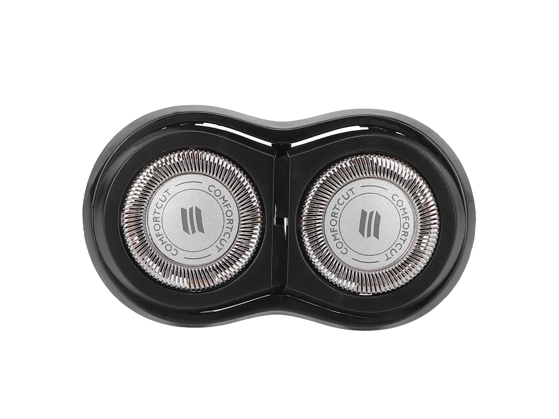 Cabezal De Recambio Para Afeitadora Philips Rq311 Yq306 De Acero Inoxidable Resistente À Corrosão Com Duas Lâminas