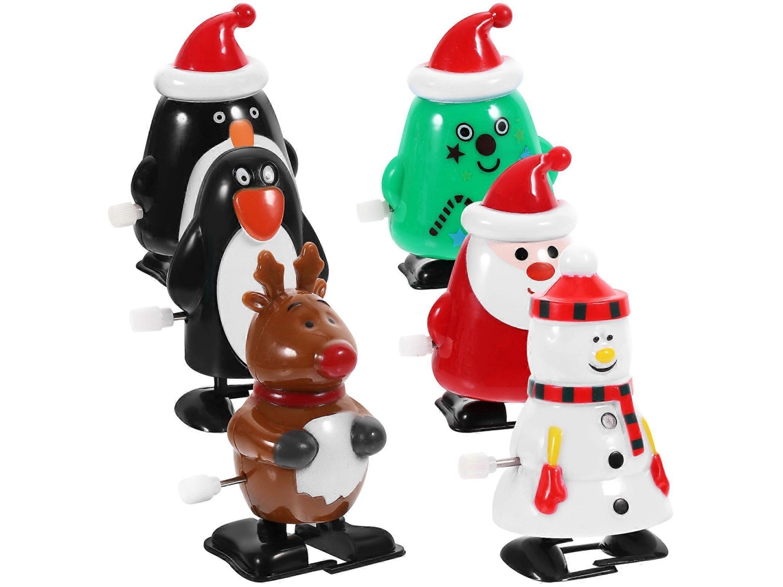 Brinquedo De Corda Natalício Com 6 Peças