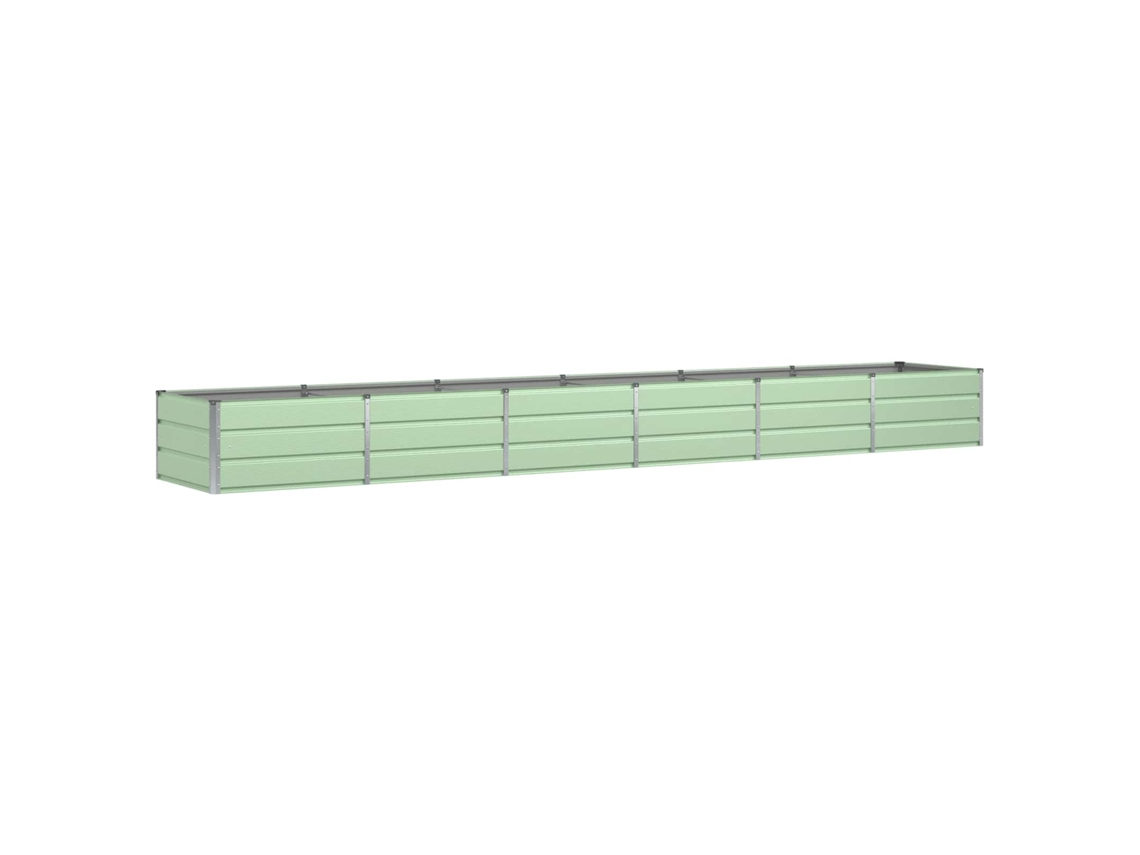 Floreira - Vaso de Jardim Verde 480 X 80 X 45 Cm Aço HARLANV1