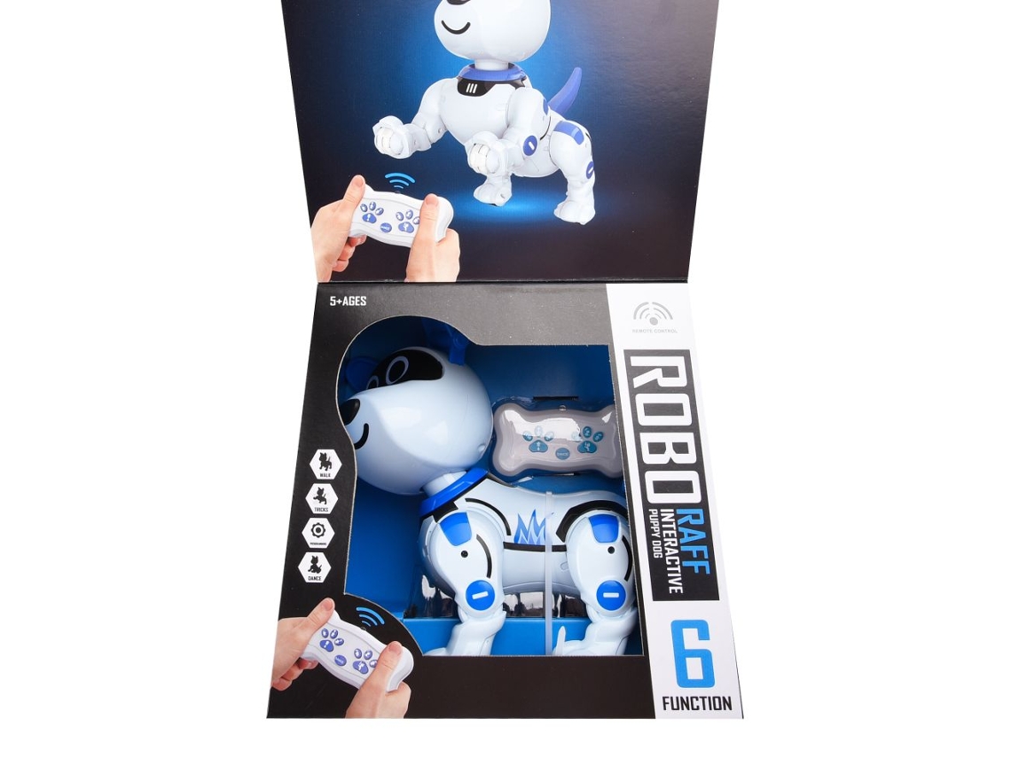 Cão Robô Interativo Gear2play Robo Raff Com Olhos De Led E Acrobacias. Merkloos