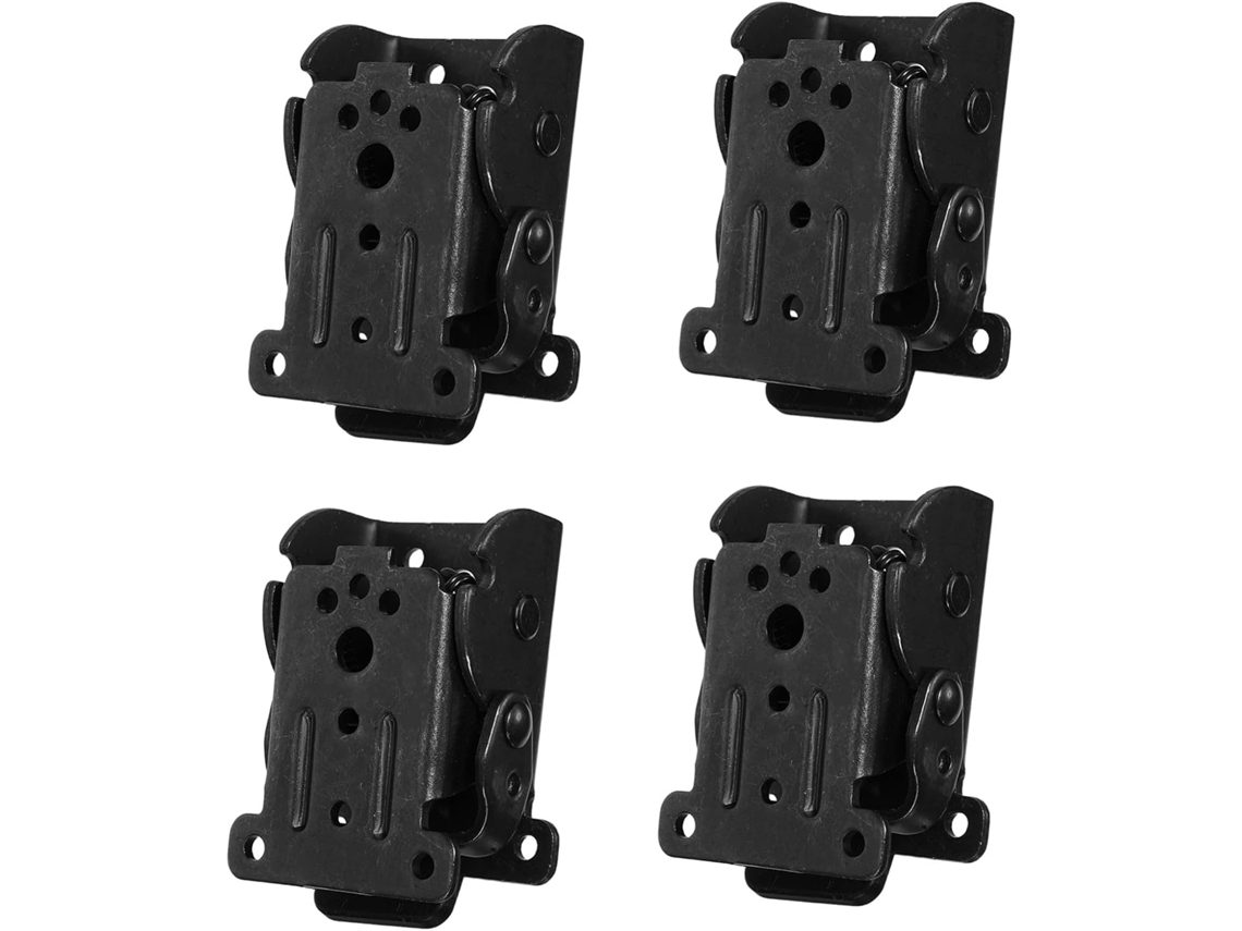 Conjunto De 4 Dobradiças Autotravantes Para Pés Mesa Dobráveis,