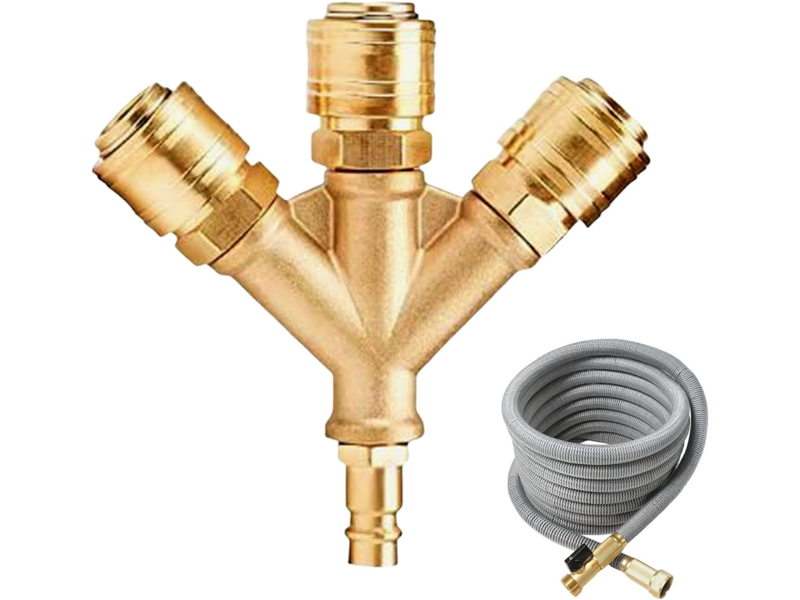 Distribuidor Triplo de Ar Comprimido CHABERLU Conector para Compressor