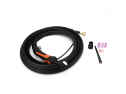 Kit De Tocha De Solda Tig-9vf Com Ponta Flexível E Conexão M16x1.5 Da Laxiscreed Para Soldadura Precisa