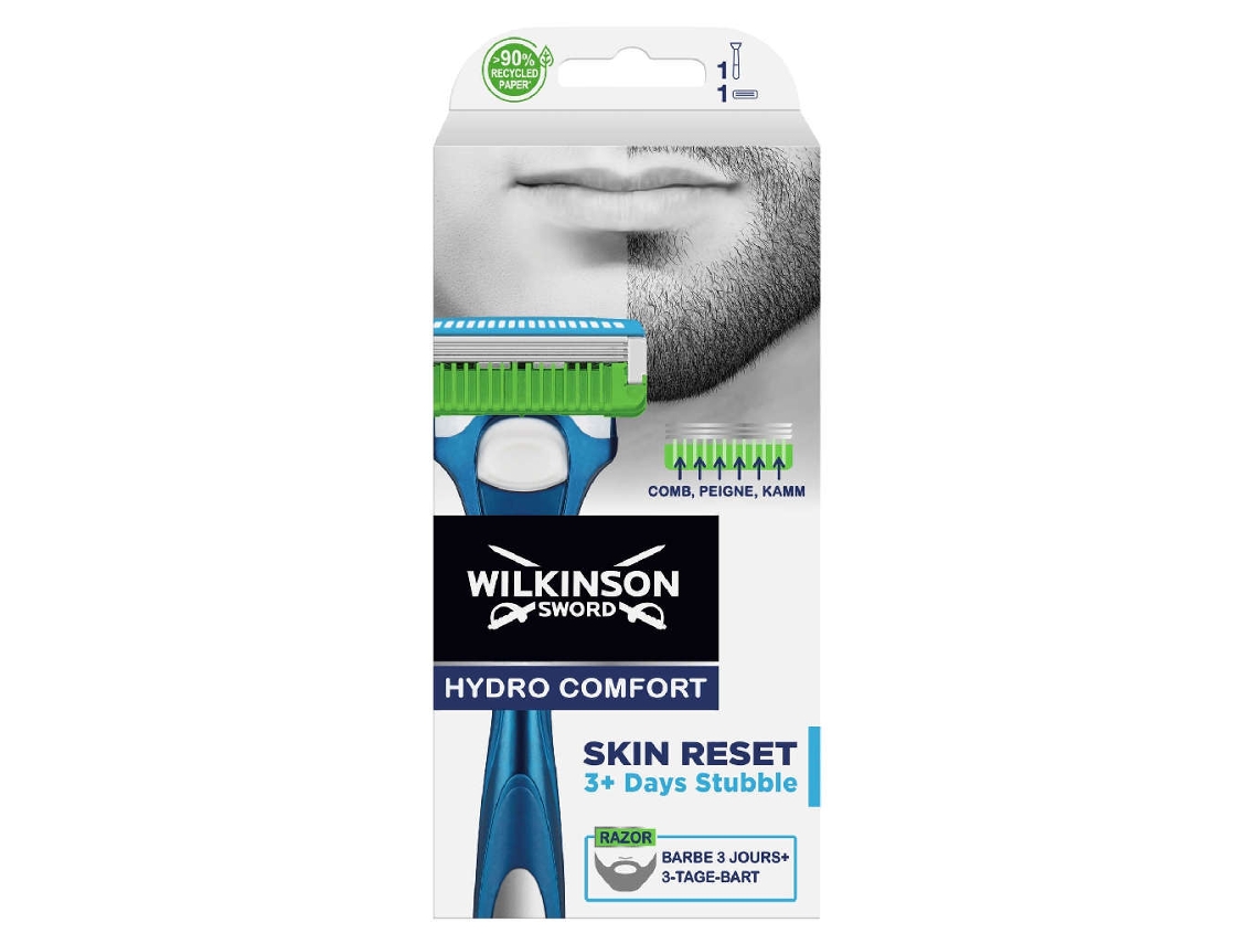 Máquina Barbear Hidro Comfort Mave WILKINSON emb. 1 un
