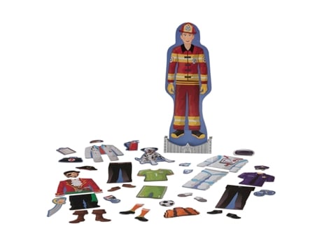 Jogo de Tabuleiro KIDKRAFT Magnetic Dress Up Doll - Brady (3 Anos)