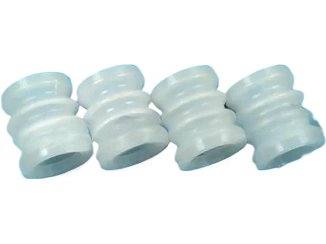 Conjunto De 4 Anéis Vedação E Tubos Silicone Elástico | Substituição Universal Para Máquinas Comerciais Sorvete Expresso