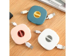 Organizador De Cabos Triomphe Vazio E Expansível, Compacto, Versátil, Acomoda Cabos Usb