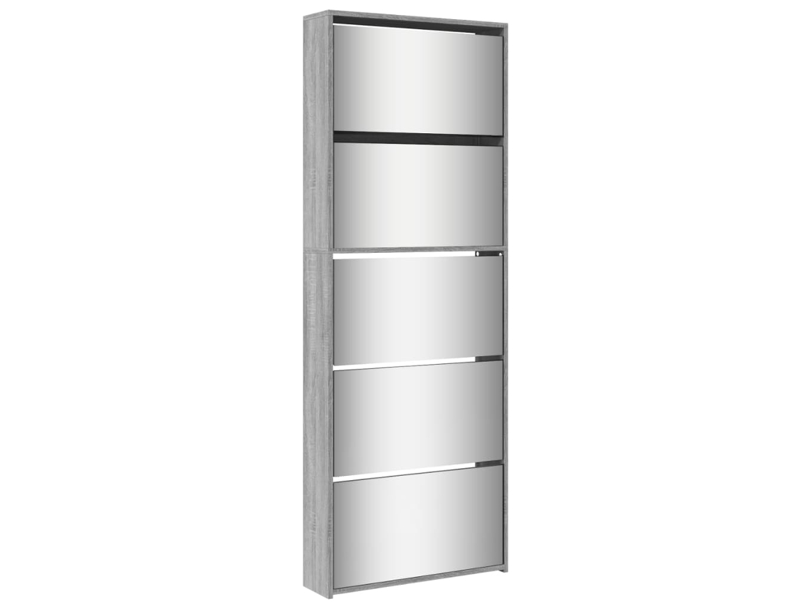 Shoe Cabinet, Shoe Cabinets Vidaxl Cinzeto Madeira Processada (n/a)