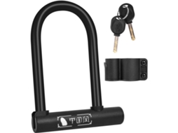 Cadeado De Aço Para Bicicleta, à Prova Dágua E Resistente à Ferrugem, Com Suporte Universal E 2 Chaves, Para Bicicleta Elétrica, Aquaforge