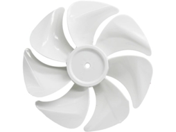 Hélices De Plástico 22cm Com Design Sete Pás Para Ventiladores Circulação Geral Fluxo Ar Silencioso Pisos Escritórios