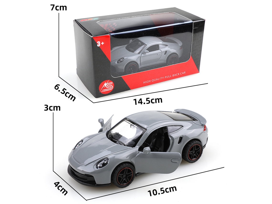 Miniatura de Carro em Metal Fundido, Escala 1/36, Brinquedo Infantil MDUG