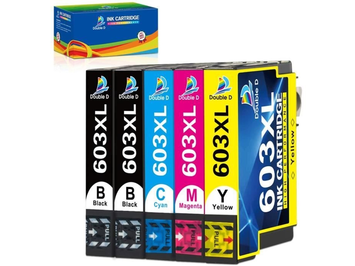Double D 603 Xl Compatíveis Com Epson 603 603xl Cartuchos De Tinta Para Expression Home Xp 3100 Xp 4100 Xp 2100 Xp 2105