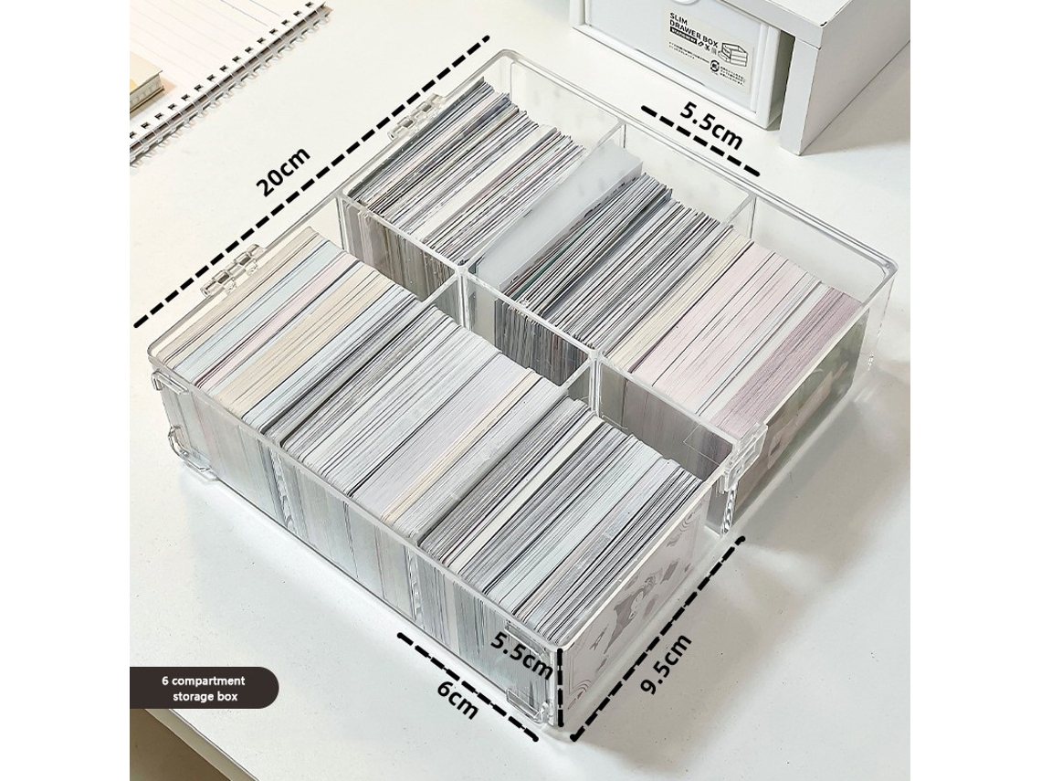 Caixa Organizadora de Photocards Kpop A1 BRILVIBERA