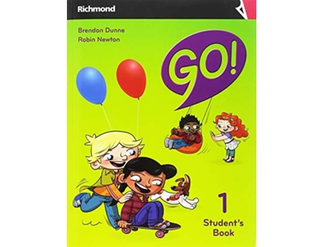 Livro Go! 1ºprimaria Student´s Pack Da Editorial Richmond De Brendan Dunne E Robin Newton (inglês)