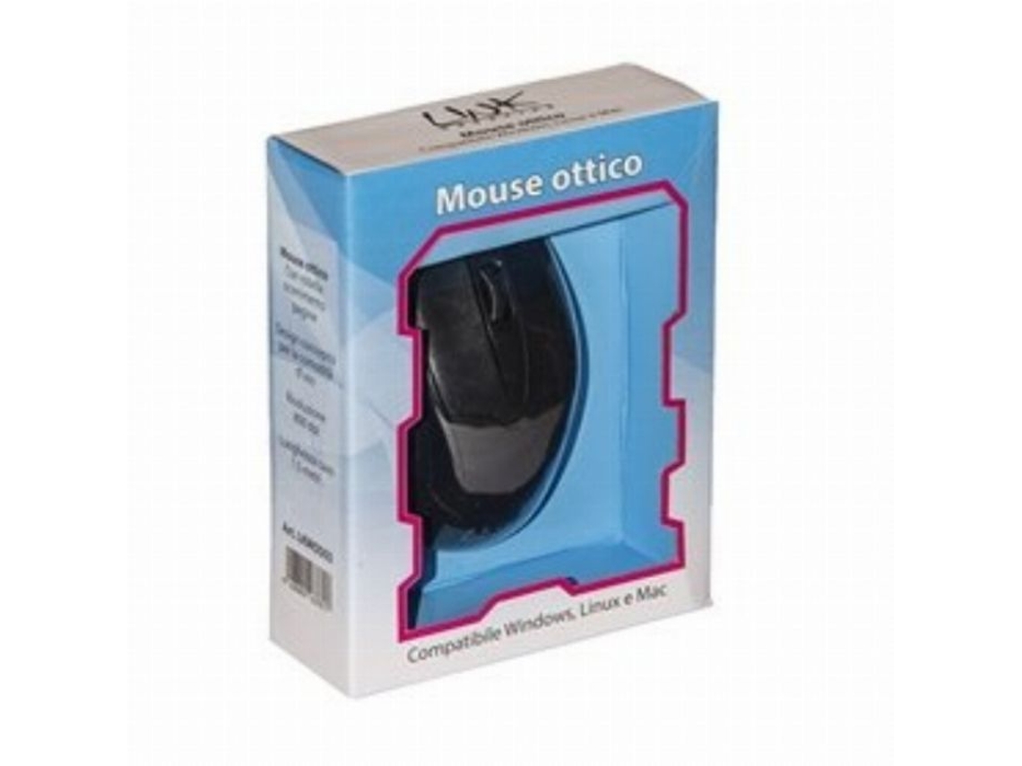 LINK Mouse Lkmos03 Mouse Óptico Usb de 3 Teclas
