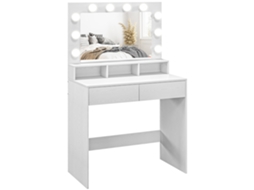 Mesa de Jantar Quadrada BTFORUS 70x70cm, para 4 pessoas, mármore branco