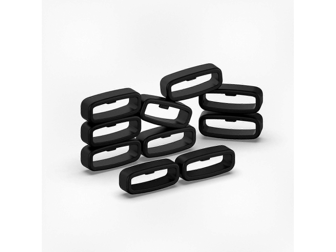 Conjunto De 10 Passadores De Pulseira De Relógio Pretos De 22 Mm Olysi Shop
