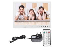 Laxiscreed Moldura Digital De 13" Hd Com Sensor De Movimento E Funções Multifuncionais
