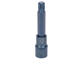 Bit de Soquete de Aço S2 12 Pontas 1/2 Drive YURU