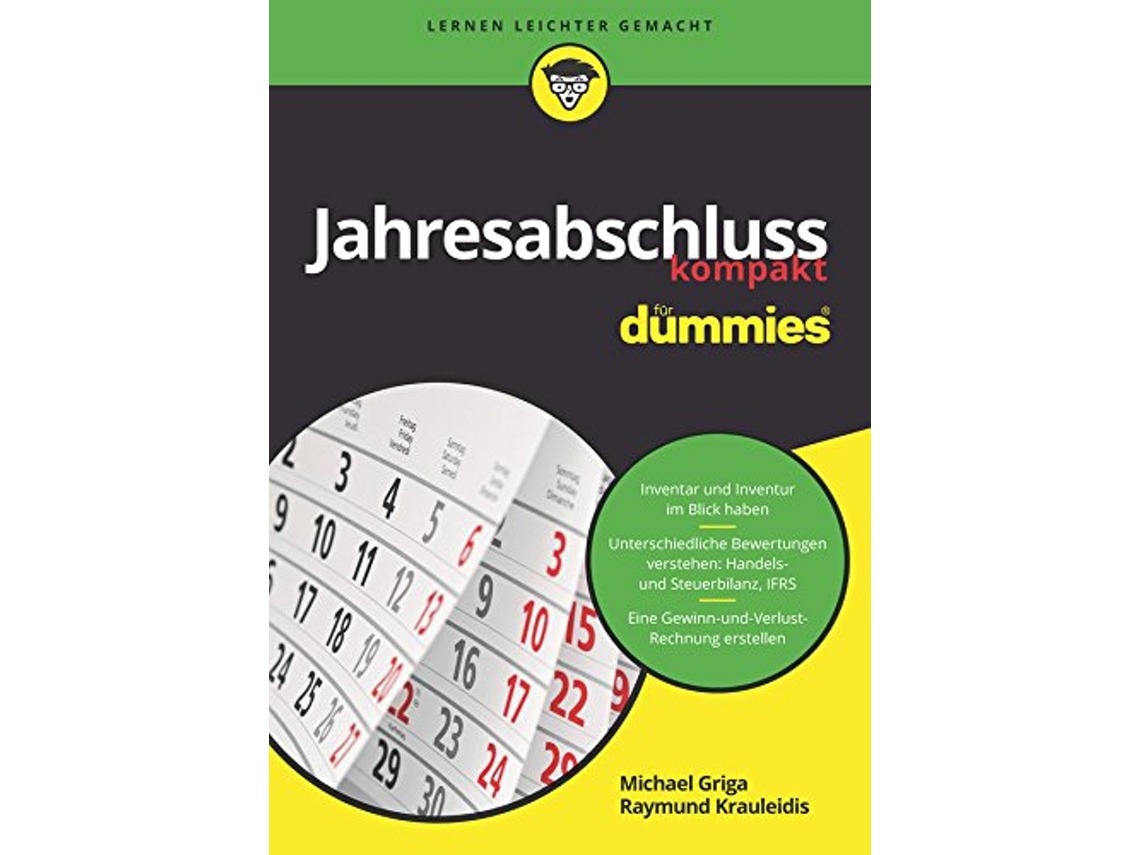 Livro Jahresabschluss kompakt fur Dummies Für Dummies German Edition de Michael Griga Raymund Krauleidis (Alemão)