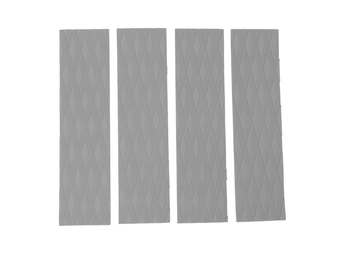 4pcs Protetor Anti-derrubada Eva Para Prancha De Surf Skimboard Kayak Tração Dianteira Cinza